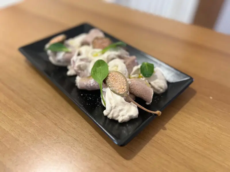 Antipasto con burrata